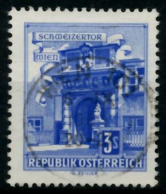 Österreich DS Bauwerke Nr 1119 zentrisch gestempelt X7146DA