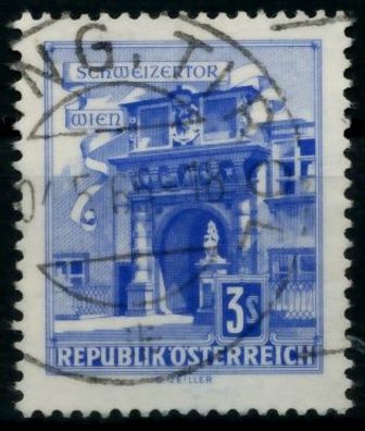 Österreich DS Bauwerke Nr 1119 zentrisch gestempelt X7146F2