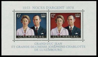 Luxemburg Block 11 postfrisch S0055B2