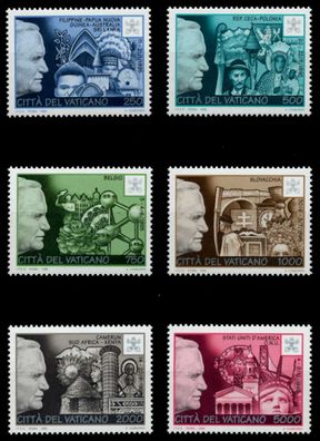 Vatikan Nr 1190-1195 postfrisch X7CE40E