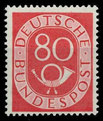 BRD DS Posthorn Nr 137 postfrisch X875BA6