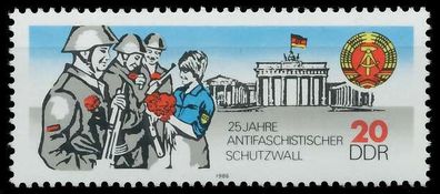 DDR 1986 Nr 3037 postfrisch SB68DCA