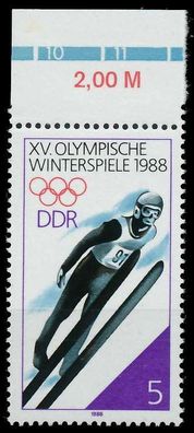 DDR 1988 Nr 3140 postfrisch ORA X0D9A2E