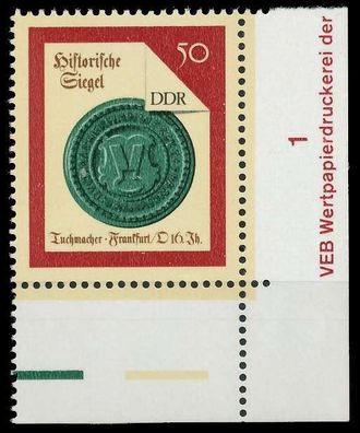 DDR 1988 Nr 3159 postfrisch ECKE-URE X0D9CCA