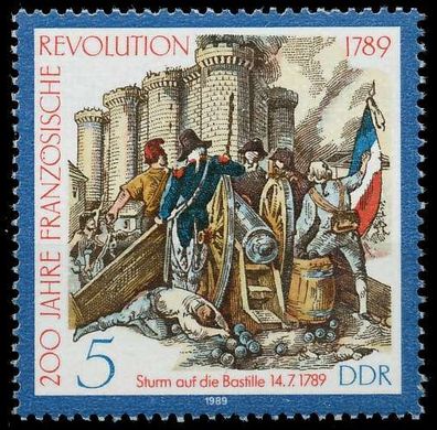 DDR 1989 Nr 3258 postfrisch SB7B3D6
