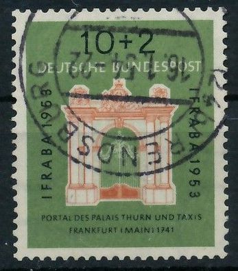 BRD BUND 1953 Nr 171 gestempelt XB019EE