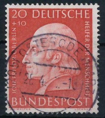 BRD BUND 1954 Nr 202 gestempelt XB01B1A