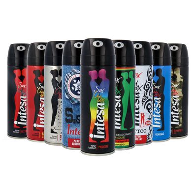 Intesa Unisex DREAM-SET 9 x Deodorant Spray 125 ml