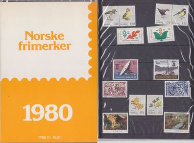 Norwegen NORWAY [1980] Jahrbuch ( * */mnh )