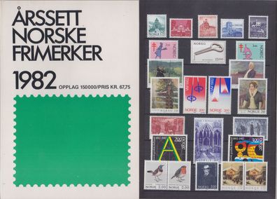 Norwegen NORWAY [1982] Jahrbuch ( * */mnh )
