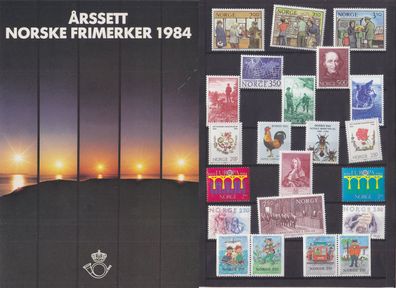 Norwegen NORWAY [1984] Jahrbuch ( * */mnh )