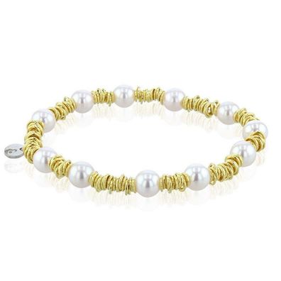 Luna Creation - 104.0615 - Luna-Pearls - Armband - Damen - Akoya-Zuchtperle 7-7.5mm