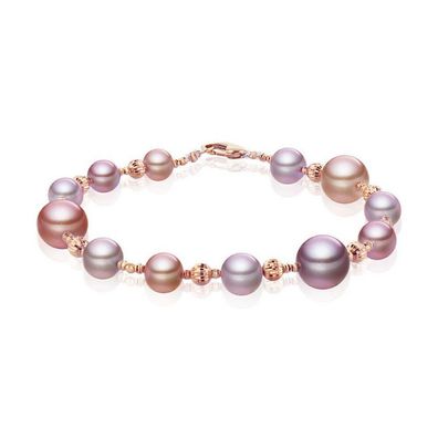 Luna Creation - 104.0630 - Luna-Pearls - Armband - Damen - 750 Rotgold