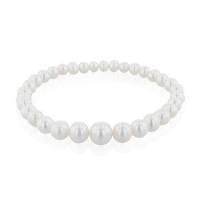Luna-Pearls - 104.0125 - Armband - Damen - Süßwasser-Zuchtperle Verlauf