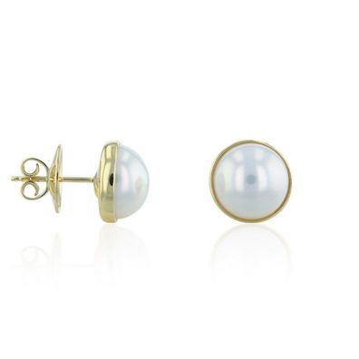 Luna-Pearls - 311.2119 - Ohrstecker - Damen - 750GG - Mabeperle