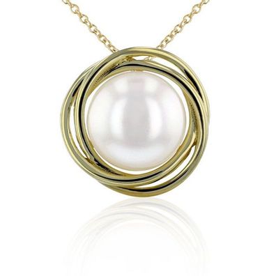 Luna Creation - 204.1401 - Luna-Pearls - Anhänger - Damen - 585 Gelbgold