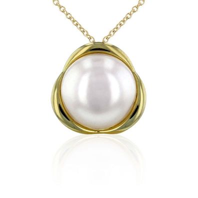 Luna Creation - 204.1402 - Luna-Pearls - Anhänger - Damen - 585 Gelbgold
