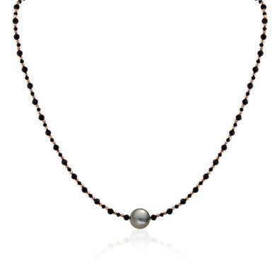 Luna Creation - 216.0873 - Luna-Pearls - Collier - Damen - 750 Rotgold