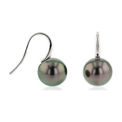 Luna-Pearls - 313.0399 - Ohrstecker - 750 Weißgold - Tahitiperlen 10,5-11 mm
