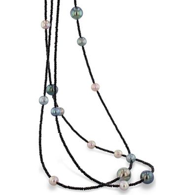 Luna Creation - 216.0770 - Luna-Pearls - Collier - 925 Silber rhodiniert - Spinell
