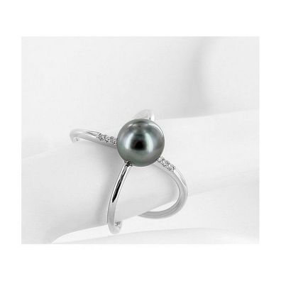 Luna-Pearls - 005.0984 - Ring - 585 Weißgold - Tahiti-Zuchtperle 8-9mm