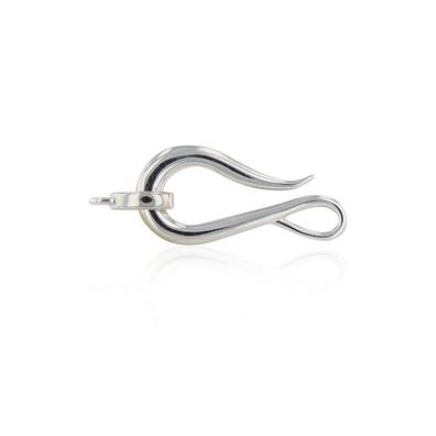 Luna-Pearls - 606.1006 - Schliesse - Damen - 925er Silber rhodiniert - 7mm