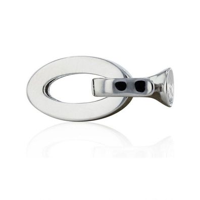 Luna-Pearls - 606.0918 - Schliesse - Damen - 925er Silber rhodiniert - 10mm