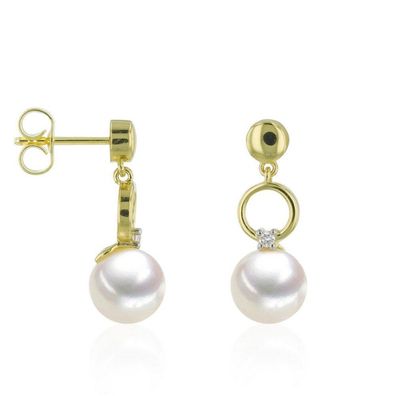 Luna Creation - 312.1694 - Luna-Pearls - Ohrhänger - Damen - 585GG