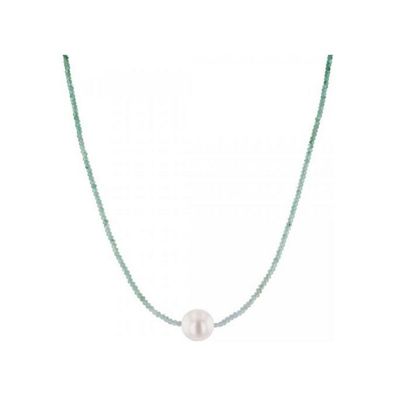 Luna-Pearls - 216.0717 - Collier - 750 Weißgold - Süßwasser-Zuchtperle 10-11 mm
