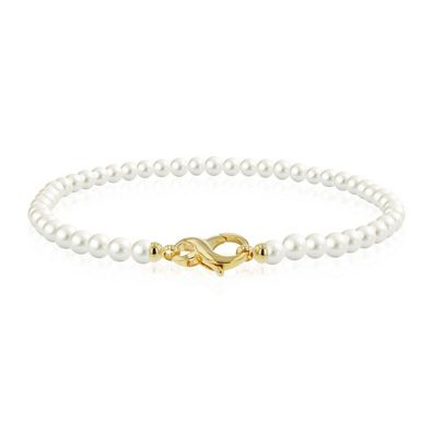 Luna Creation - 218.0287 - Luna-Pearls - Collier - Damen - 925er Silber vergoldet