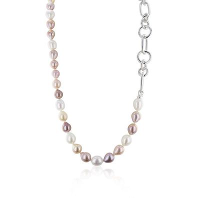 Luna Creation - 219.0037 - Luna-Pearls - Collier - Damen - 925er Silber rhodiniert