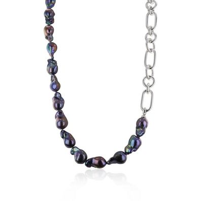 Luna Creation - 219.0034 - Luna-Pearls - Collier - Damen - 925er Silber rhodiniert