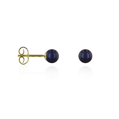 Luna Creation - 311.0856 - Luna-Pearls - Ohrstecker - Damen - 585 Gelbgold