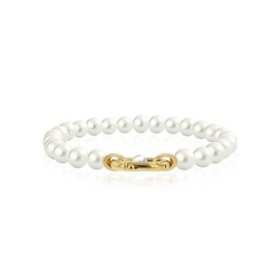 Luna Creation - 104.0710 - Luna-Pearls - Armband - Damen - 925er Silber vergoldet