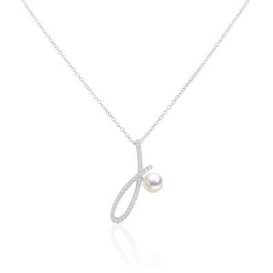 Luna Creation - 216.1007 - Luna-Pearls - Collier - Damen - 925er Silber rhodiniert