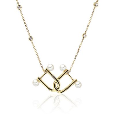 Luna Creation - 216.1074 - Collier - Damen - 750GG - 43cm