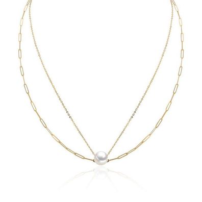 Luna Creation - 216.0960 - Luna-Pearls - Collier - Damen - 750 Gelbgold