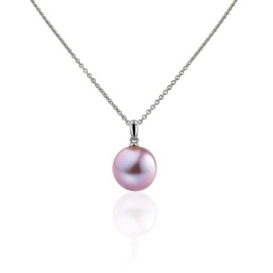 Luna Creation - 216.1084 - Collier - Damen - 925er Silber - mit SW-Zuchtperle Ming