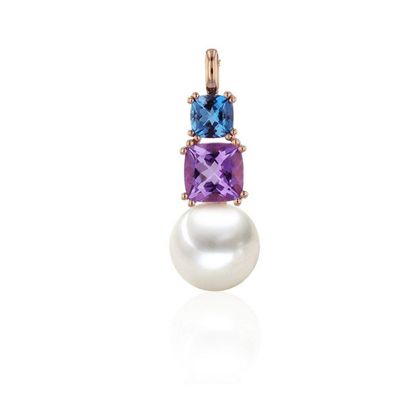 Luna Creation - 204.1436 - Luna-Pearls - Anhänger - Damen - 585RG