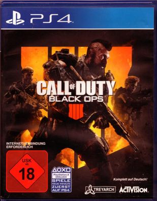 Call of Duty Black Ops 4 - Standard Edition -- (PS4) Playstation 4 USK 18 gebraucht