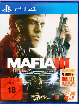 Mafia III - USK 18 gebraucht - Ps4 Playstation4