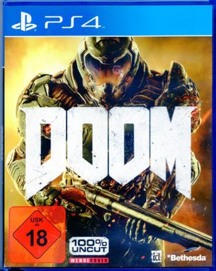 Bethesda DOOM - 100% Uncut - Day One Edition PS4 - [PlayStation 4] USK-18 gebraucht