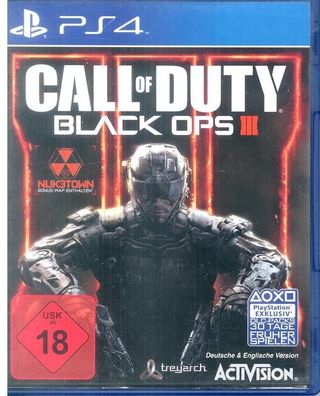 Call Of Duty: Black Ops III / 3 Ps4 - Playstation 4 USK 18 gebraucht