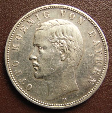 Bayern. 5 Mark 1904 D