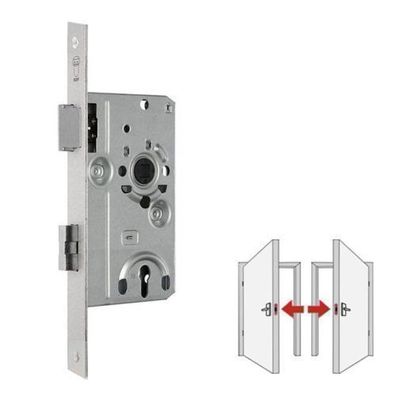 SSF ES 22 Einsteckschloss Profilzylinder Dornmaß 55 mm Stulp eckig PZ Schloss