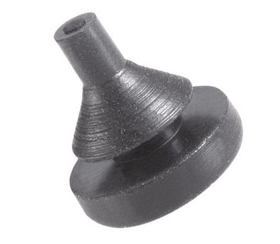 5 Anschlagpuffer mit Stiel Möbel Gummipuffer Anschlagdämpfer 7,5 mm rund schwarz