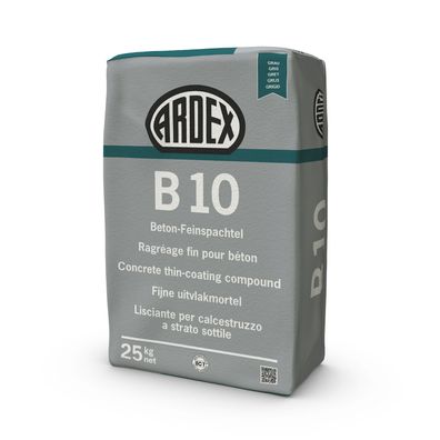 ARDEX B 10 Beton-Feinspachtel grau 25kg - Variation: 1 Sack 25 kg