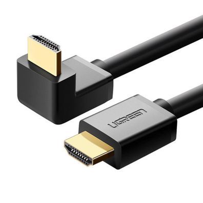 Ugreen gewinkeltes HDMI Kabel (90°) 4K schwarz - Kabellänge: 1m