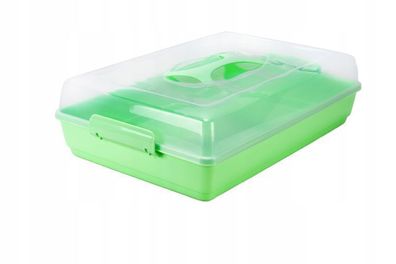 KADAX Kuchenbox mit Deckel, Kuchenbehälter, ohne Beitrag , Mint