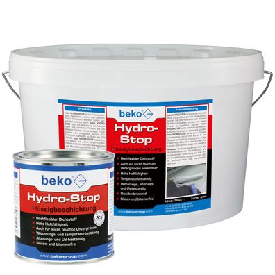 Beko Hydro-Stop Flüssigbeschichtung - Lieferform: 7 kg Eimer